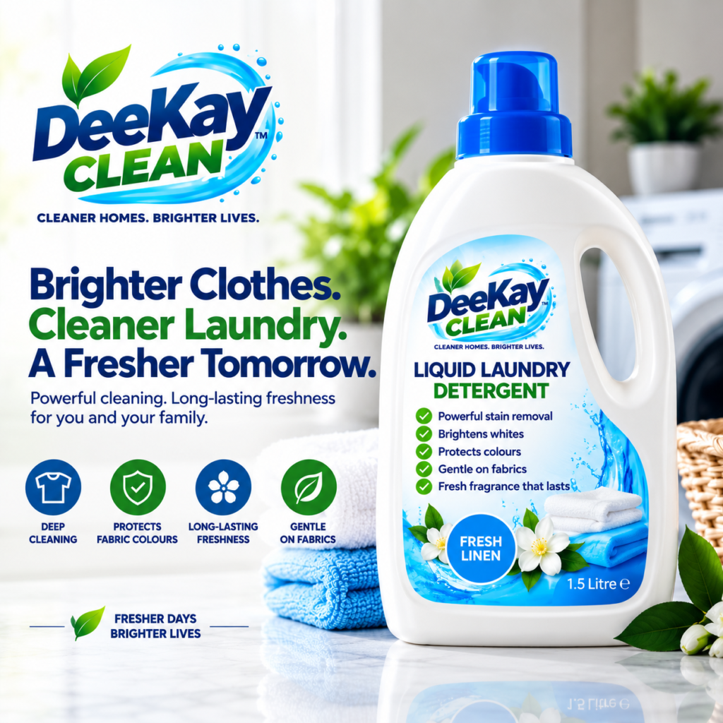 DeeKay Clean Liquid Laundry Detergent
